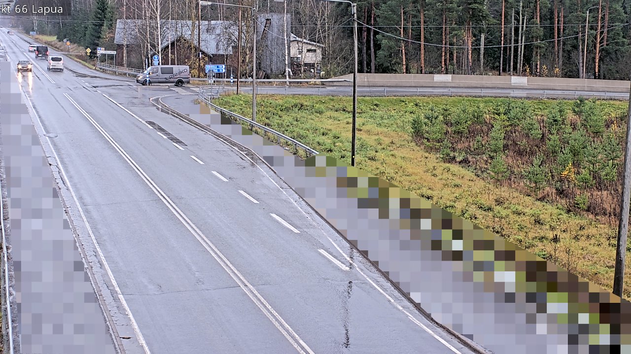 Weather Camera Image Väg 66 Lappo, Lapua, Etelä-Pohjanmaa
