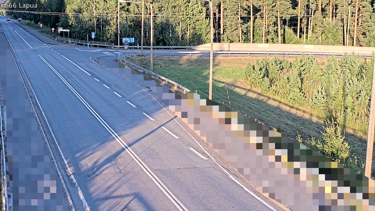 Weather Camera Image Road 66 Lapua, Lapua, Etelä-Pohjanmaa