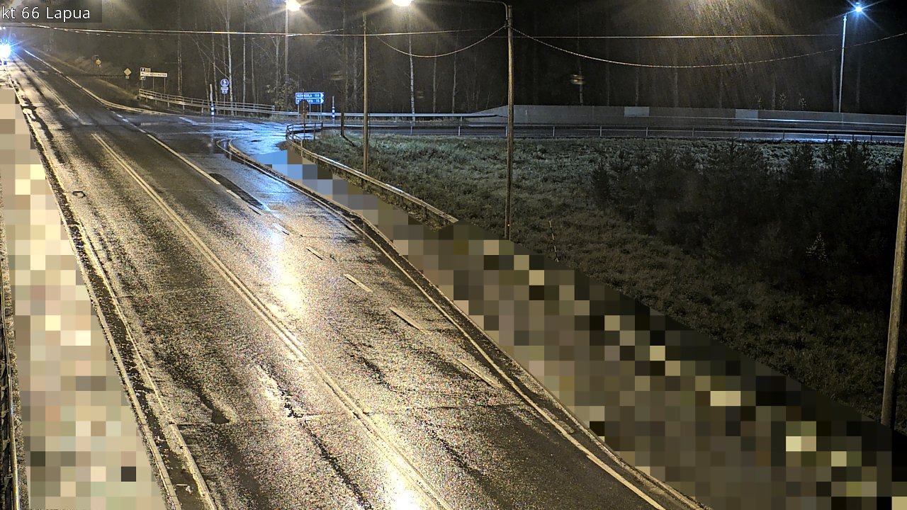 Weather Camera Image Väg 66 Lappo, Lapua, Etelä-Pohjanmaa