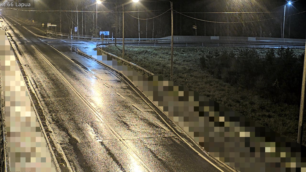 Weather Camera Image Väg 66 Lappo, Lapua, Etelä-Pohjanmaa
