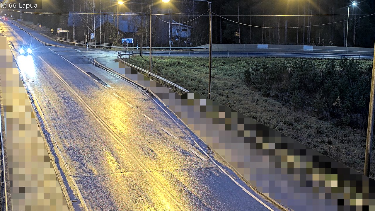 Weather Camera Image Road 66 Lapua, Lapua, Etelä-Pohjanmaa