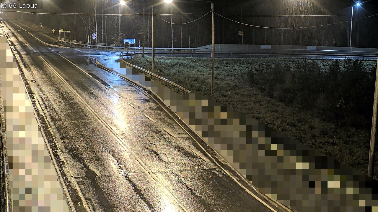 Weather Camera Image Väg 66 Lappo, Lapua, Etelä-Pohjanmaa