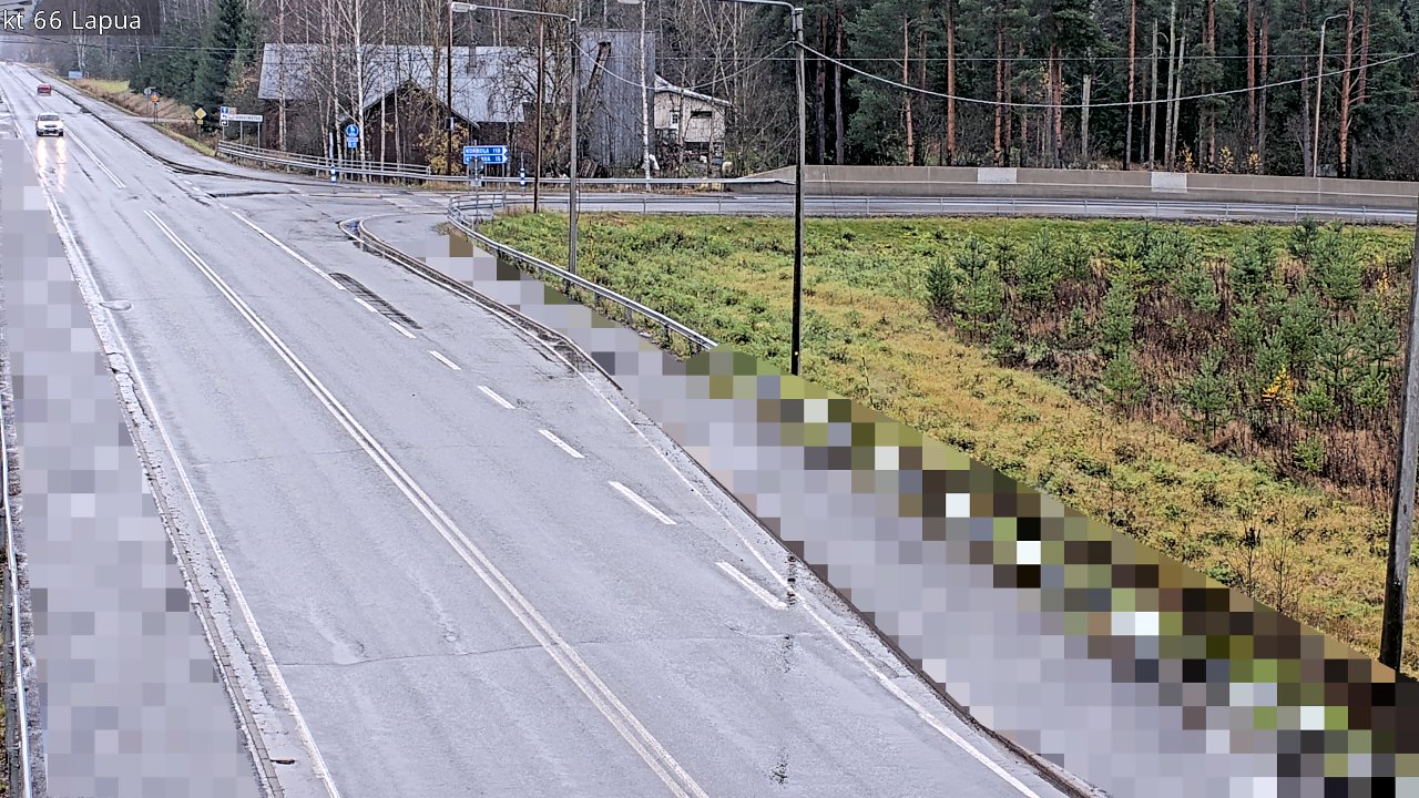 Weather Camera Image Väg 66 Lappo, Lapua, Etelä-Pohjanmaa