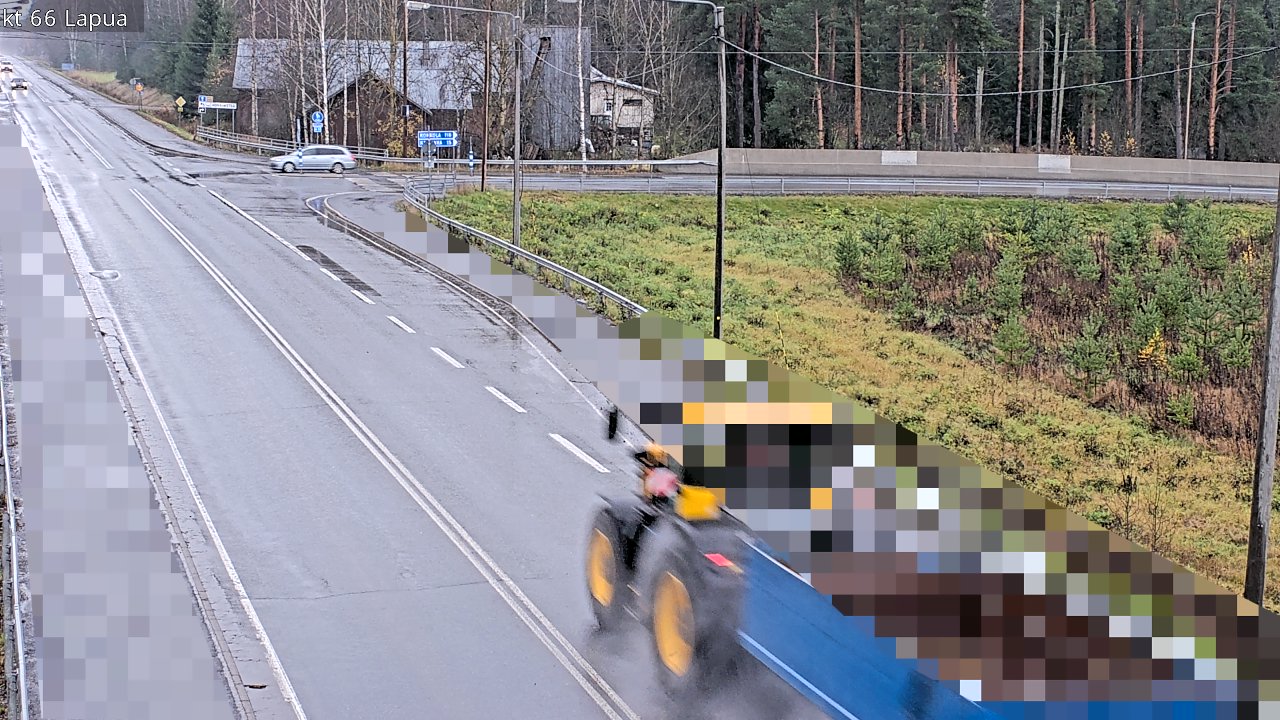Weather Camera Image Väg 66 Lappo, Lapua, Etelä-Pohjanmaa