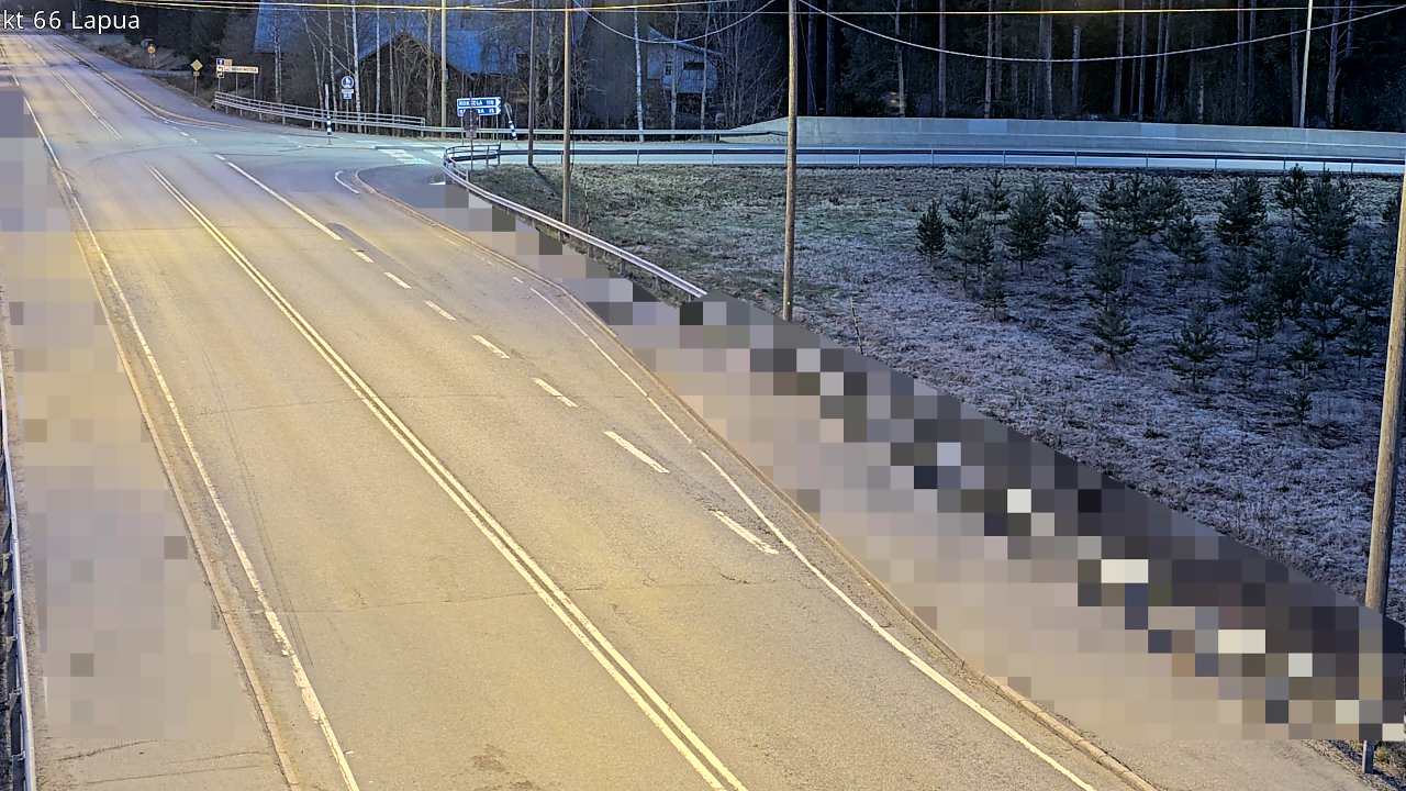 Weather Camera Image Road 66 Lapua, Lapua, Etelä-Pohjanmaa