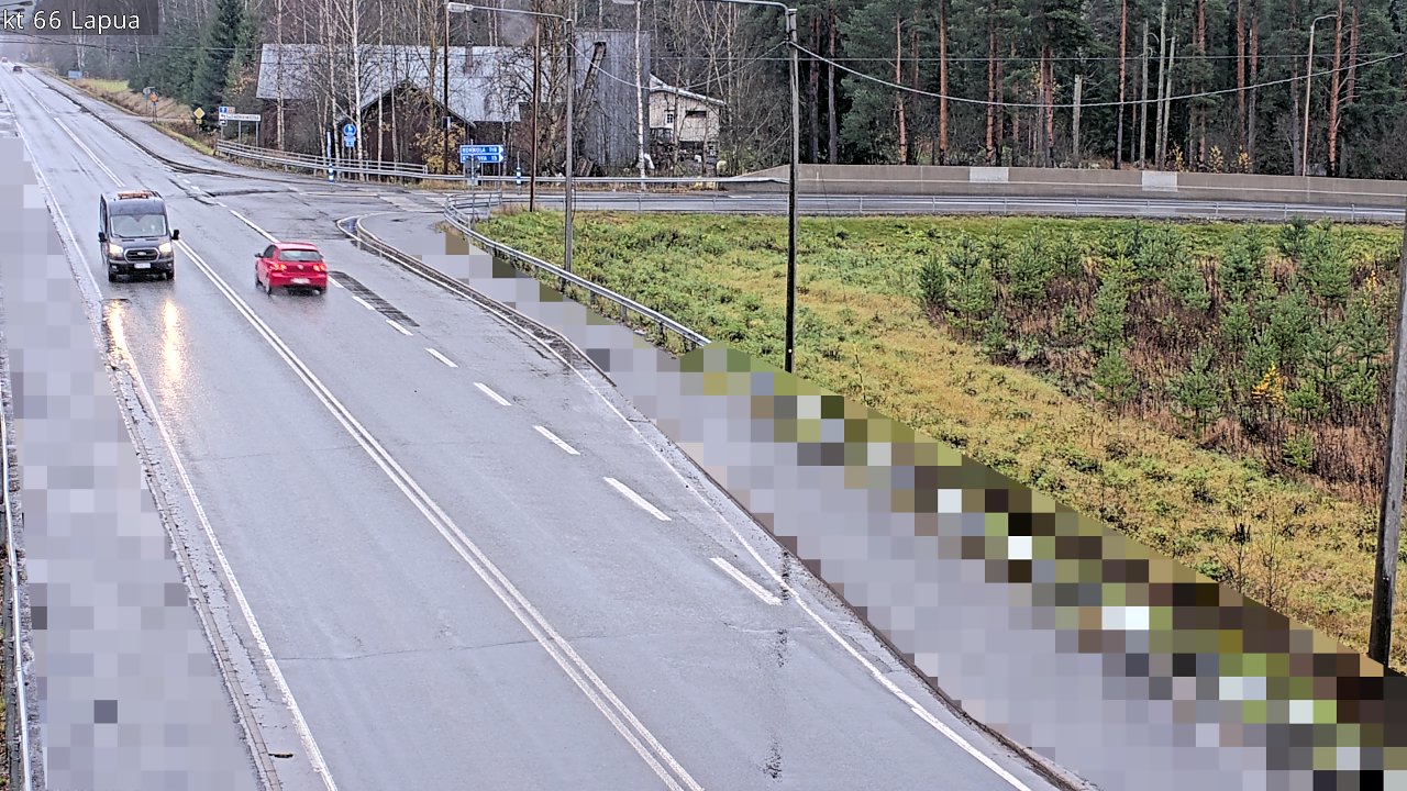 Weather Camera Image Väg 66 Lappo, Lapua, Etelä-Pohjanmaa