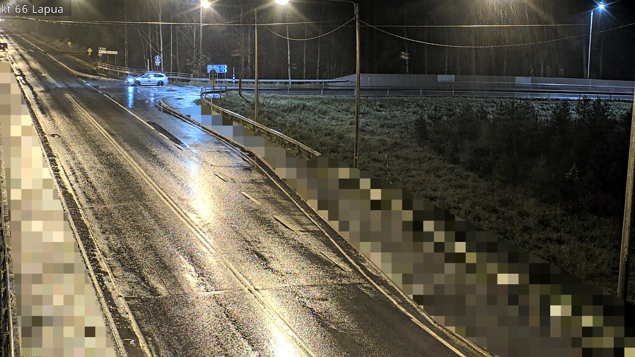 Weather Camera Image Väg 66 Lappo, Lapua, Etelä-Pohjanmaa
