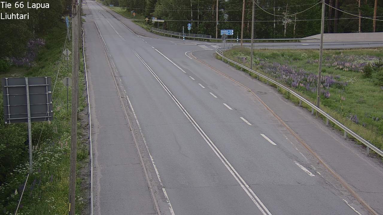 Weather Camera Image Road 66 Lapua, Lapua, Etelä-Pohjanmaa