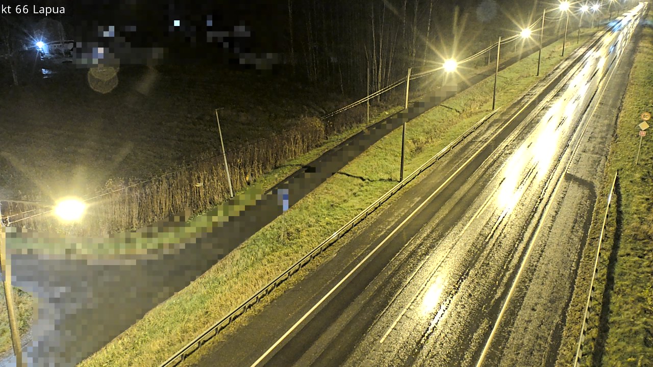 Weather Camera Image Väg 66 Lappo, Lapua, Etelä-Pohjanmaa