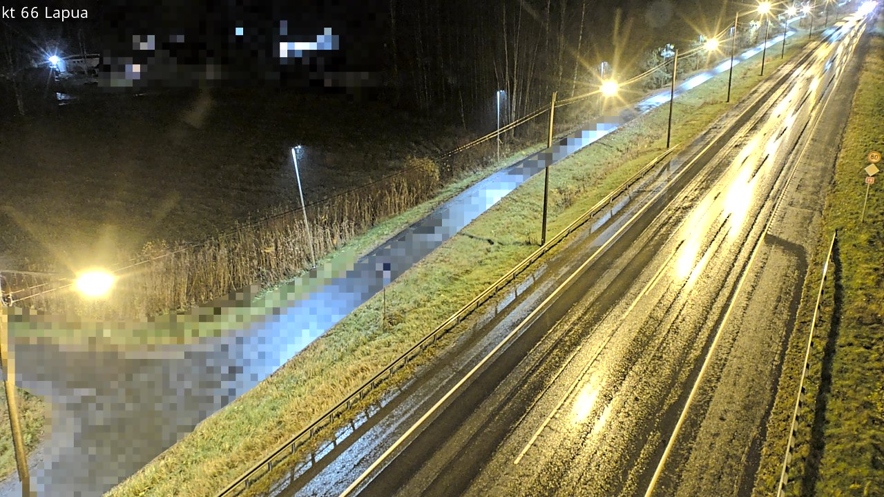 Weather Camera Image Väg 66 Lappo, Lapua, Etelä-Pohjanmaa