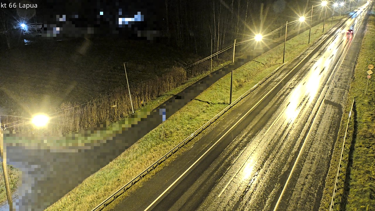 Weather Camera Image Väg 66 Lappo, Lapua, Etelä-Pohjanmaa