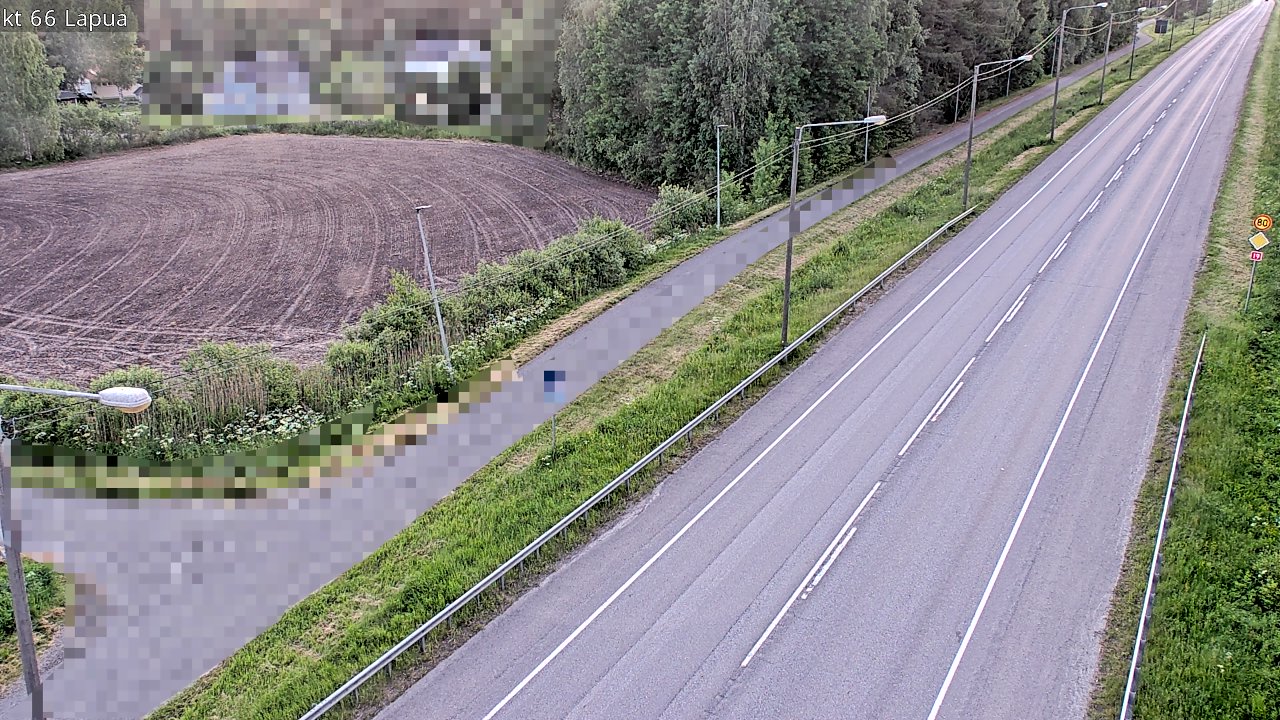 Weather Camera Image Väg 66 Lappo, Lapua, Etelä-Pohjanmaa