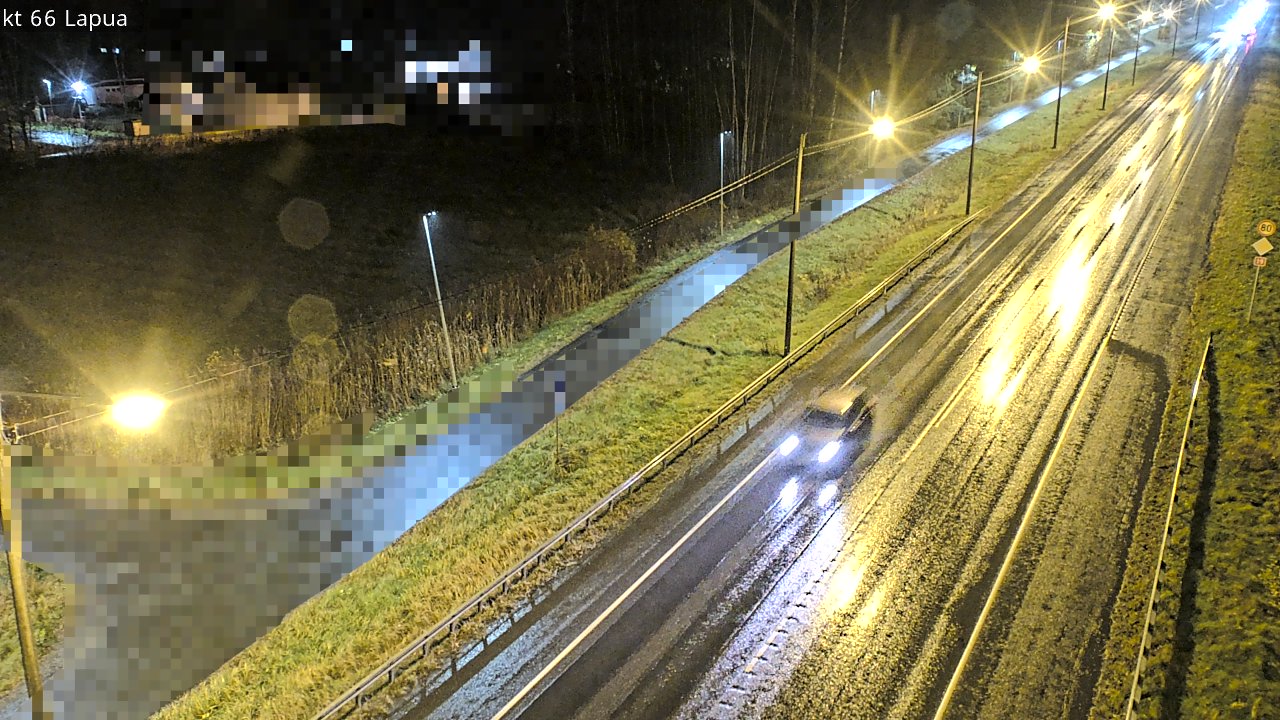 Weather Camera Image Väg 66 Lappo, Lapua, Etelä-Pohjanmaa