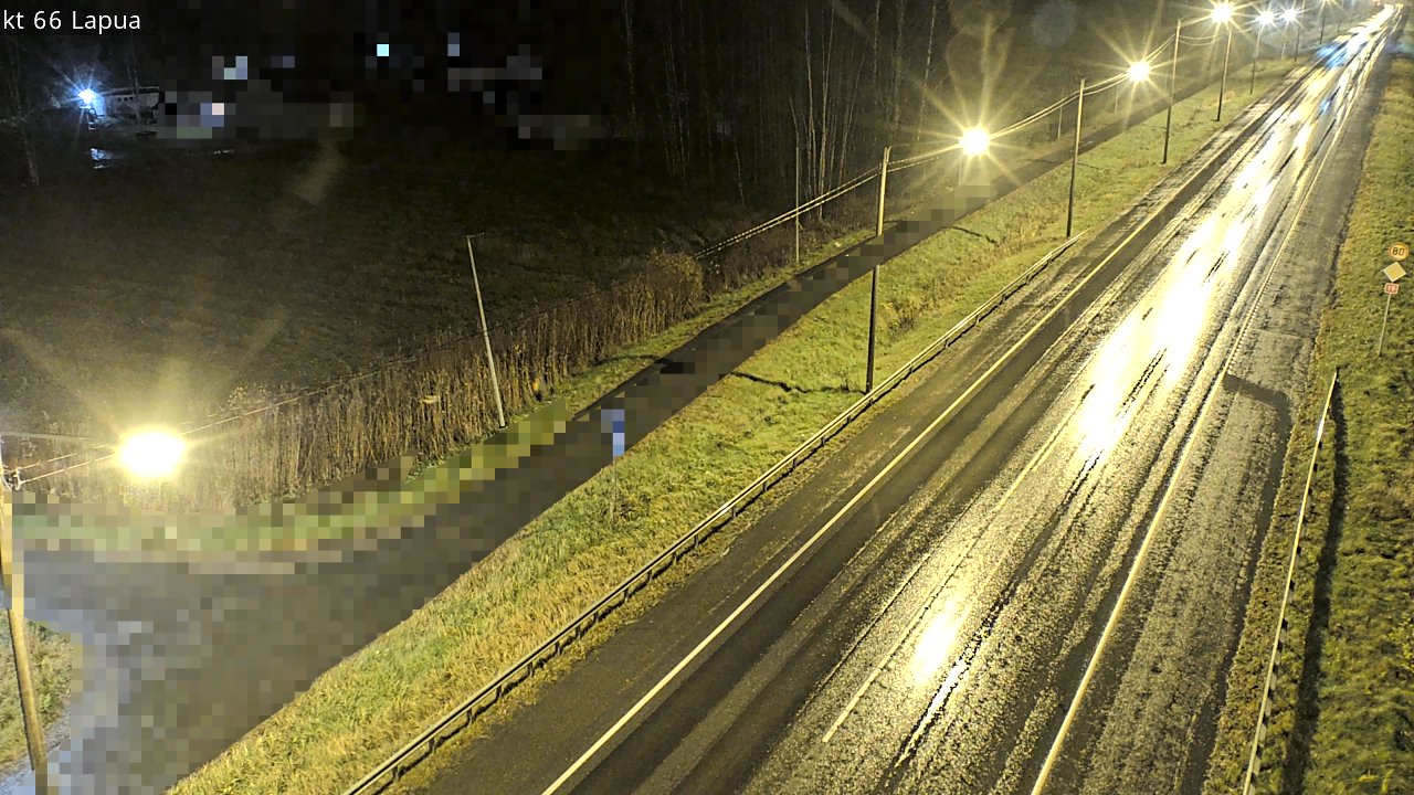 Weather Camera Image Väg 66 Lappo, Lapua, Etelä-Pohjanmaa