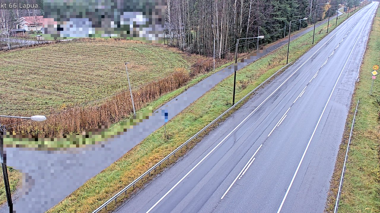 Weather Camera Image Väg 66 Lappo, Lapua, Etelä-Pohjanmaa