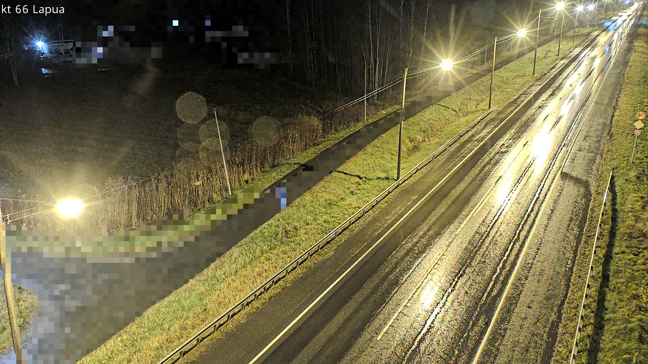 Weather Camera Image Väg 66 Lappo, Lapua, Etelä-Pohjanmaa
