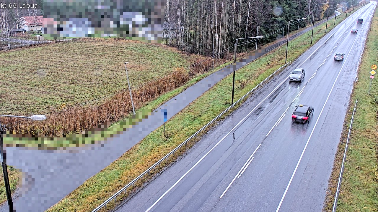 Weather Camera Image Väg 66 Lappo, Lapua, Etelä-Pohjanmaa