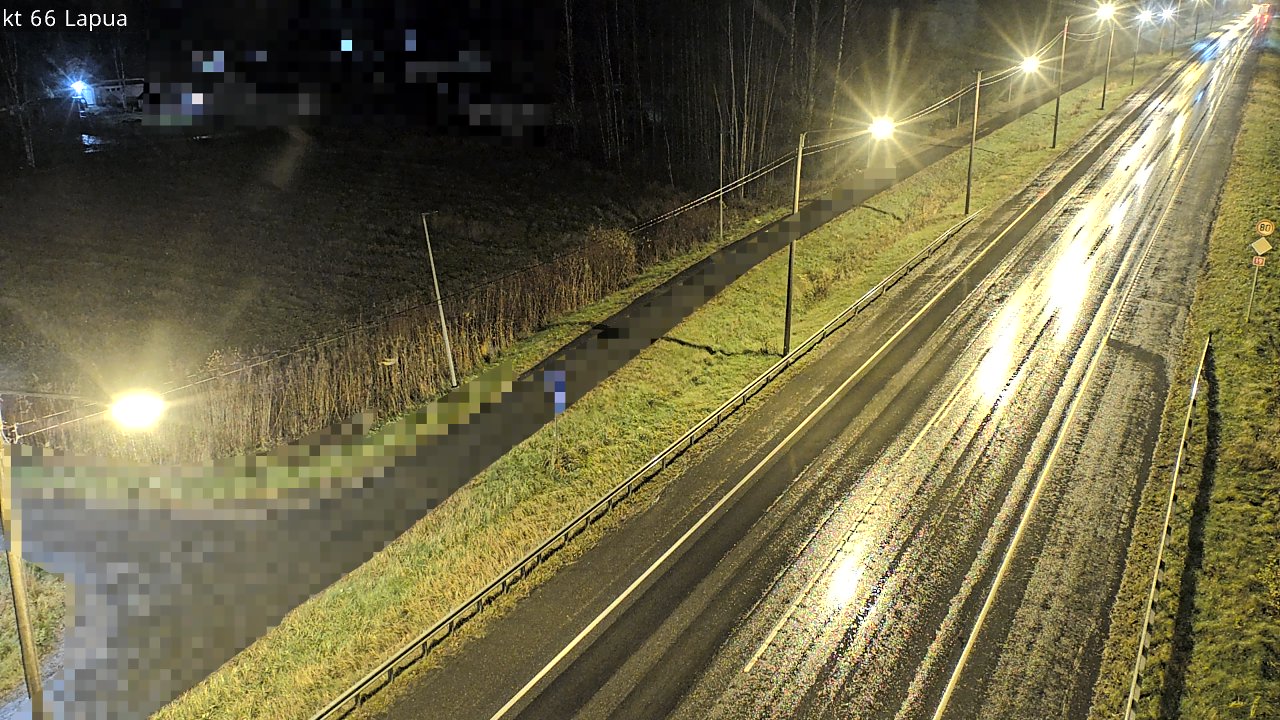 Weather Camera Image Väg 66 Lappo, Lapua, Etelä-Pohjanmaa