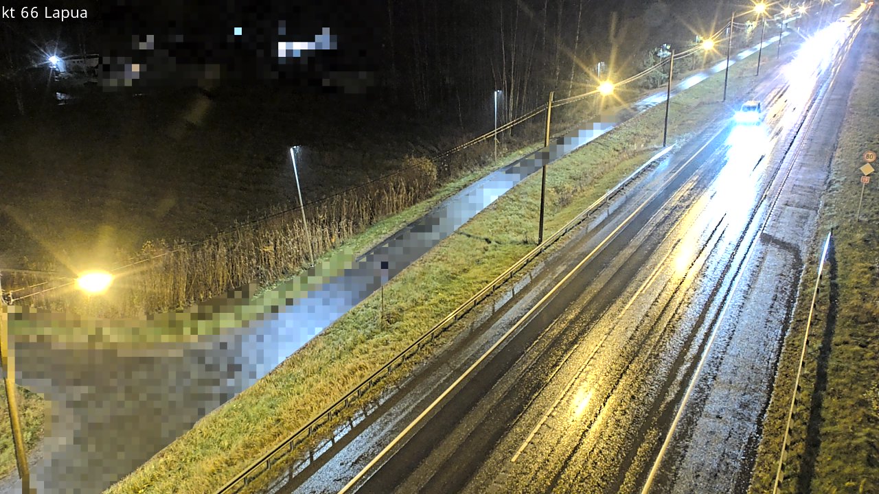 Weather Camera Image Väg 66 Lappo, Lapua, Etelä-Pohjanmaa