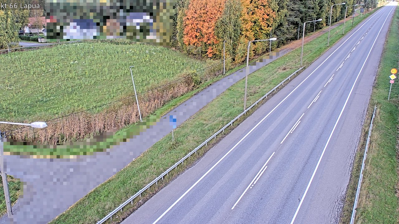 Weather Camera Image Väg 66 Lappo, Lapua, Etelä-Pohjanmaa
