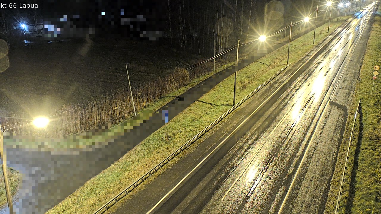 Weather Camera Image Väg 66 Lappo, Lapua, Etelä-Pohjanmaa