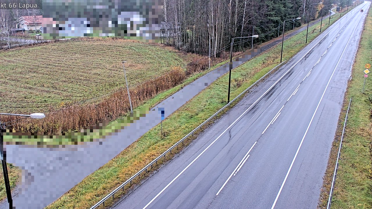 Weather Camera Image Väg 66 Lappo, Lapua, Etelä-Pohjanmaa