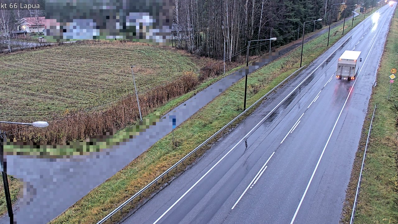 Weather Camera Image Väg 66 Lappo, Lapua, Etelä-Pohjanmaa