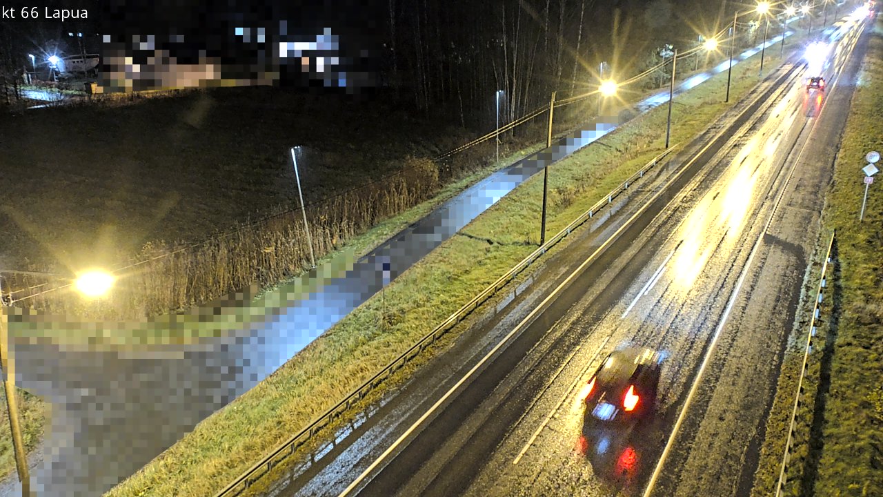 Weather Camera Image Väg 66 Lappo, Lapua, Etelä-Pohjanmaa