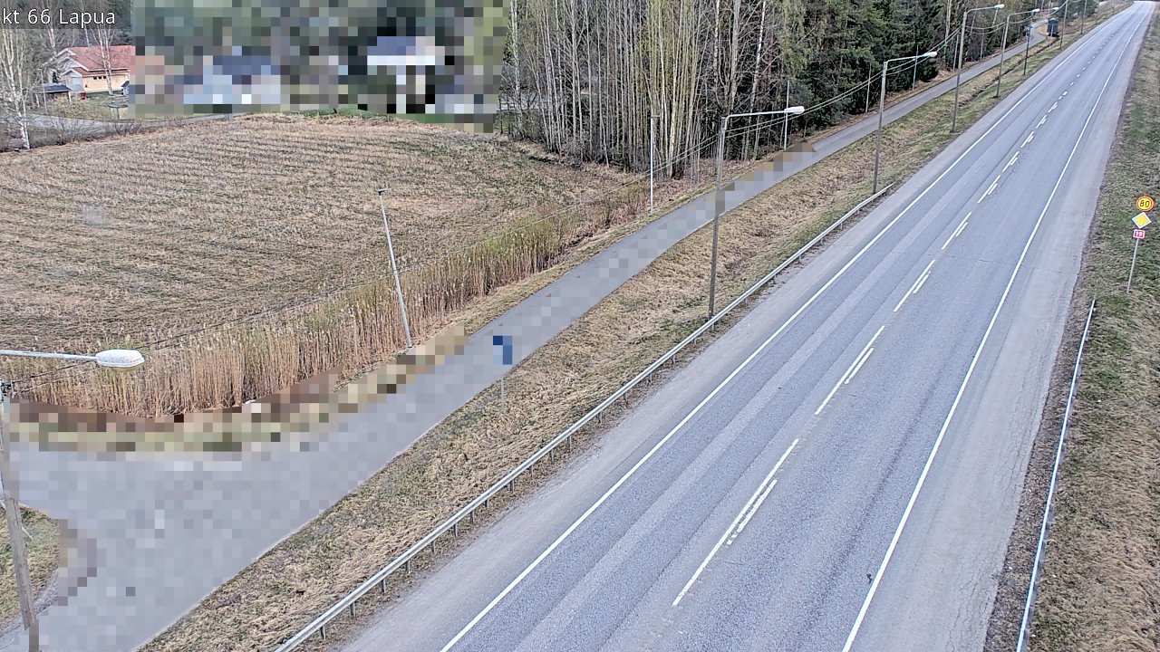 Weather Camera Image Väg 66 Lappo, Lapua, Etelä-Pohjanmaa