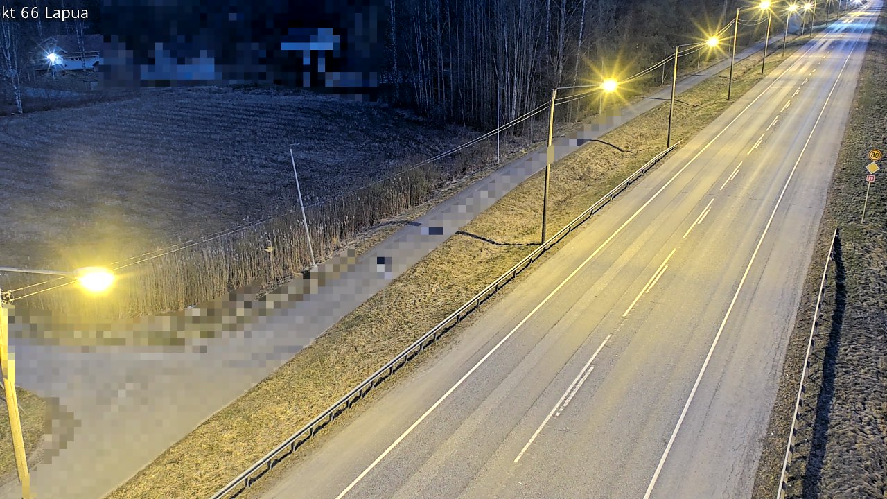 Weather Camera Image Väg 66 Lappo, Lapua, Etelä-Pohjanmaa