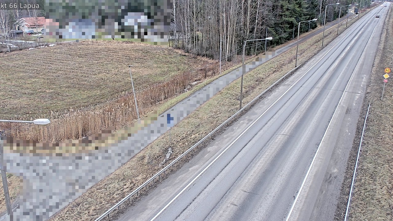 Weather Camera Image Väg 66 Lappo, Lapua, Etelä-Pohjanmaa