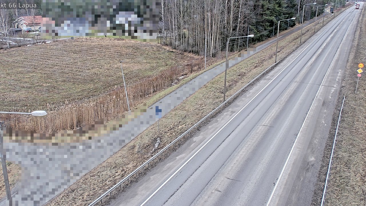 Weather Camera Image Väg 66 Lappo, Lapua, Etelä-Pohjanmaa