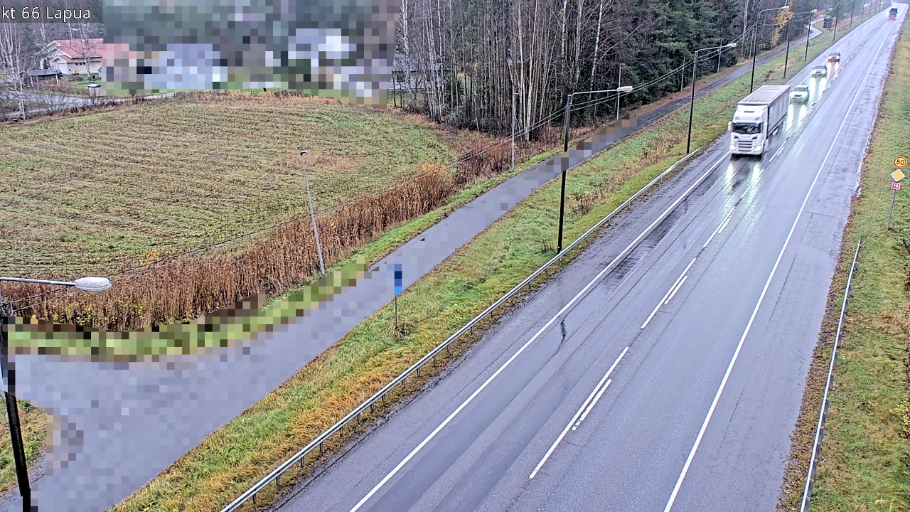 Weather Camera Image Väg 66 Lappo, Lapua, Etelä-Pohjanmaa