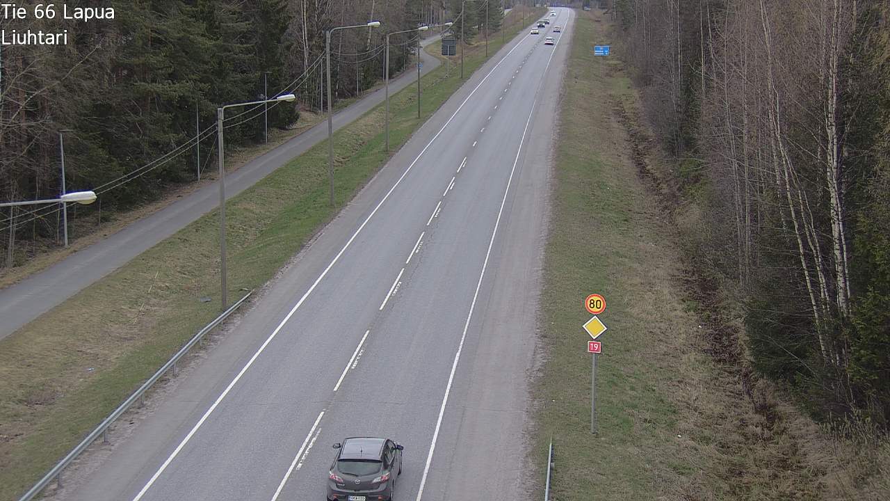 Weather Camera Image Road 66 Lapua, Lapua, Etelä-Pohjanmaa