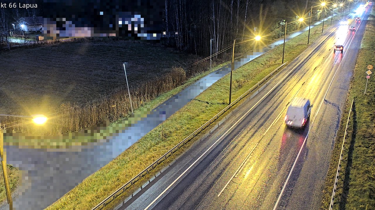 Weather Camera Image Väg 66 Lappo, Lapua, Etelä-Pohjanmaa