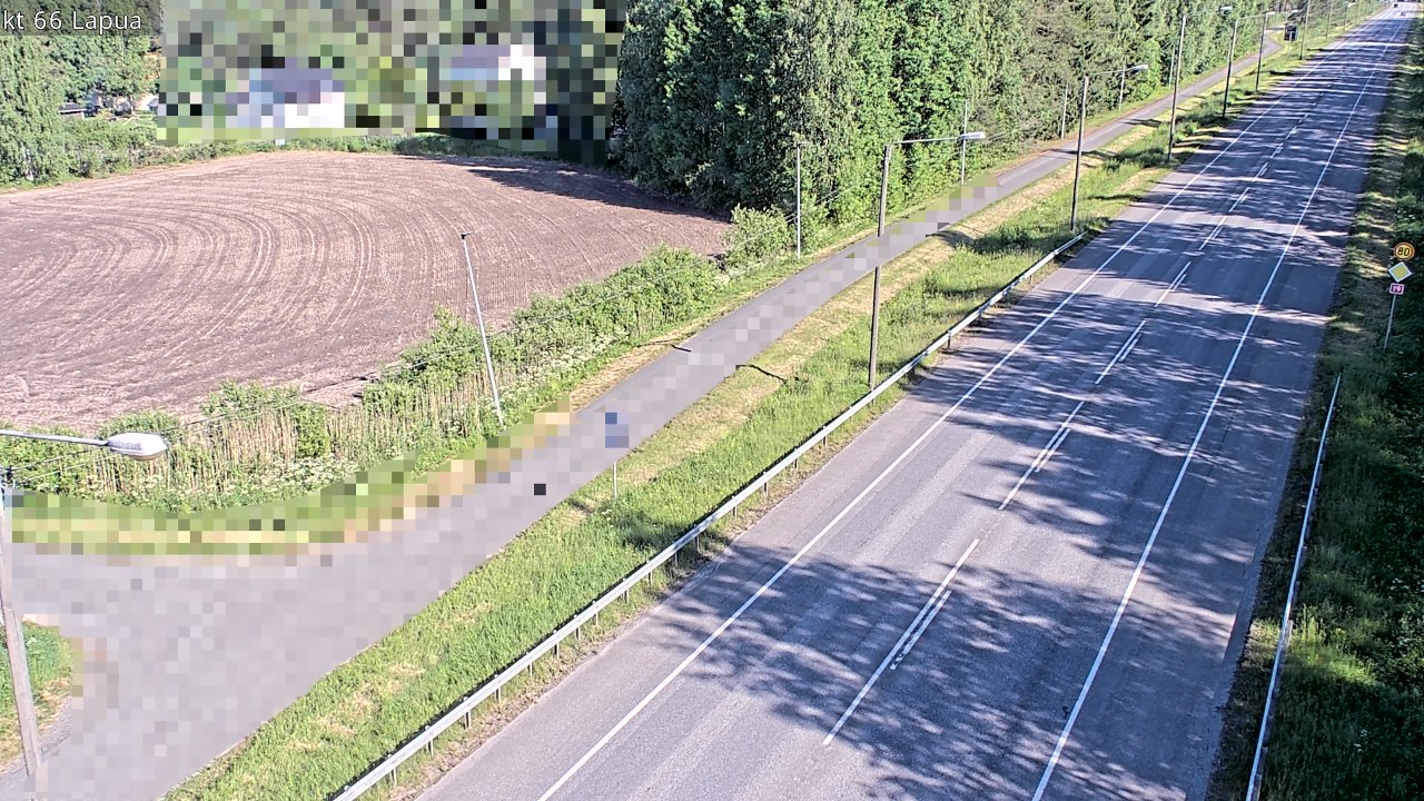 Weather Camera Image Väg 66 Lappo, Lapua, Etelä-Pohjanmaa