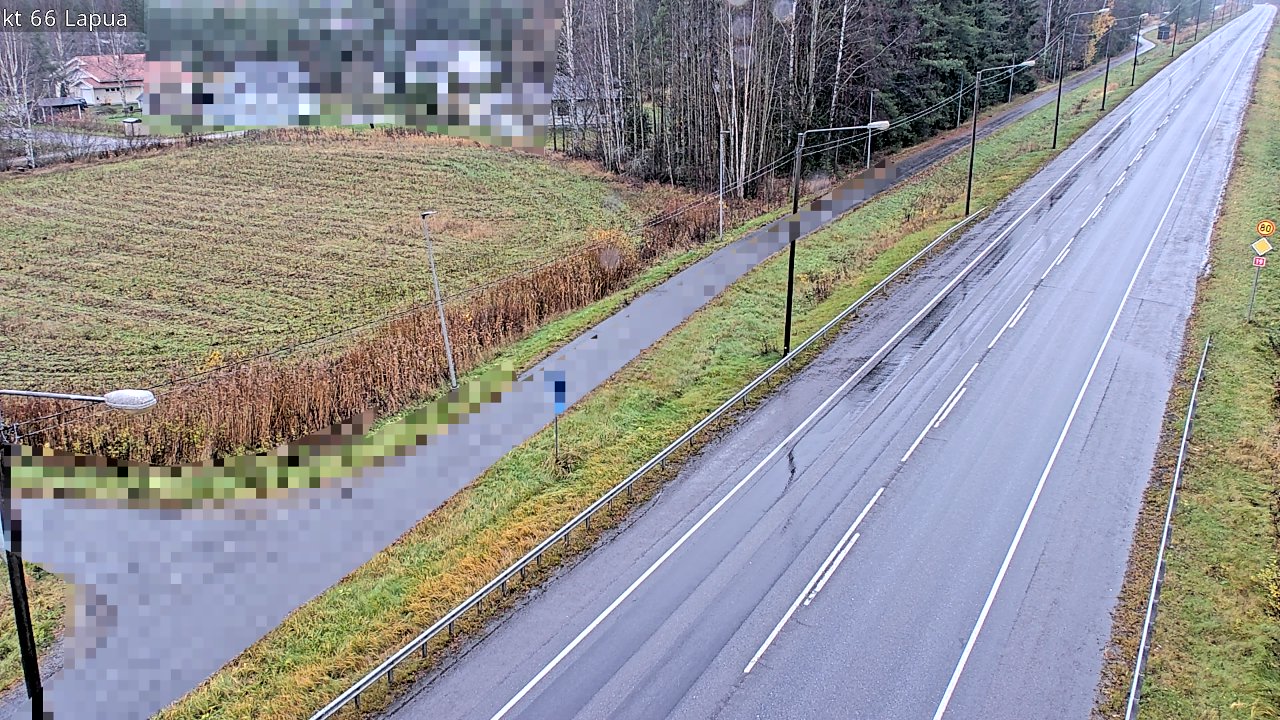 Weather Camera Image Väg 66 Lappo, Lapua, Etelä-Pohjanmaa