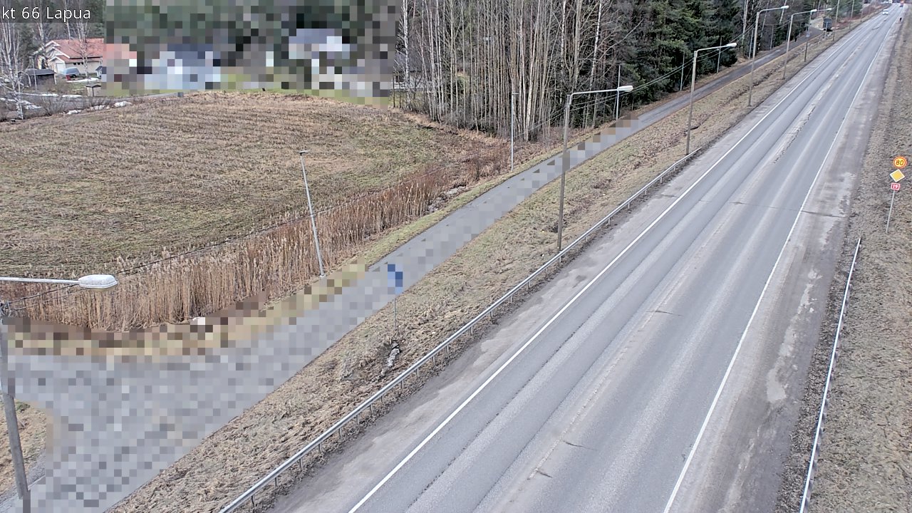 Weather Camera Image Road 66 Lapua, Lapua, Etelä-Pohjanmaa