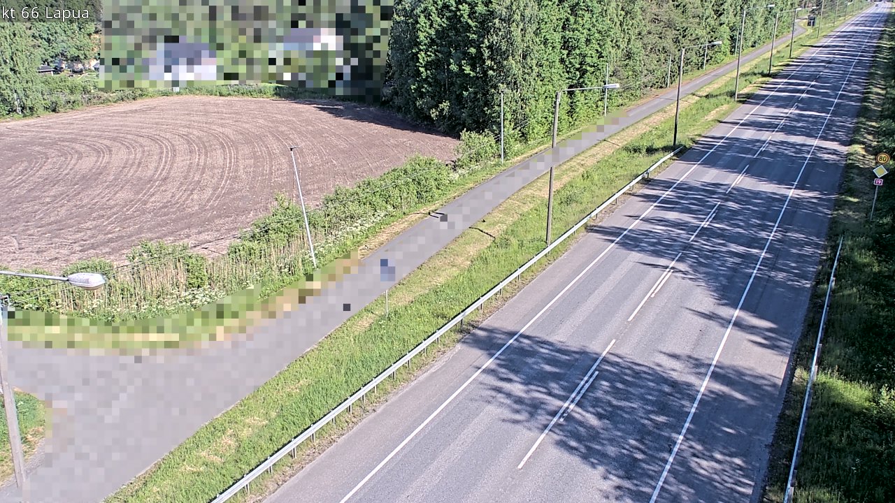 Weather Camera Image Väg 66 Lappo, Lapua, Etelä-Pohjanmaa