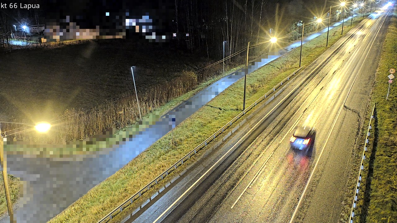 Weather Camera Image Road 66 Lapua, Lapua, Etelä-Pohjanmaa