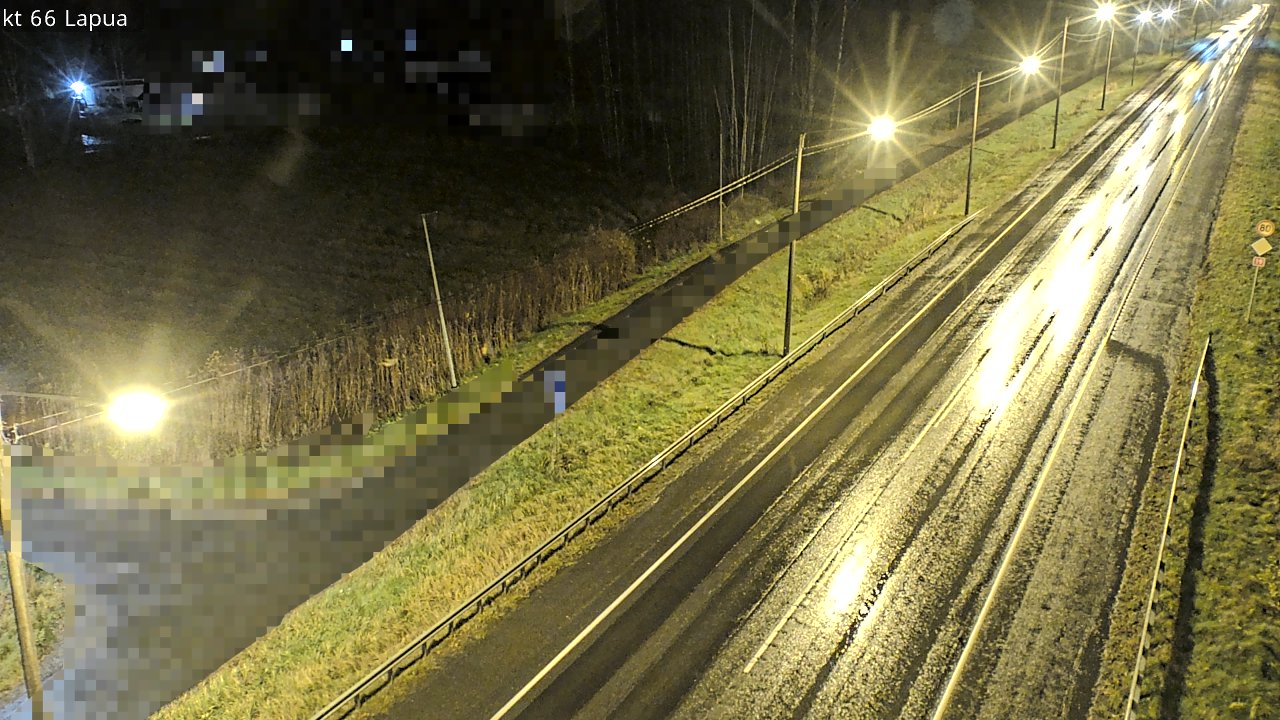 Weather Camera Image Väg 66 Lappo, Lapua, Etelä-Pohjanmaa