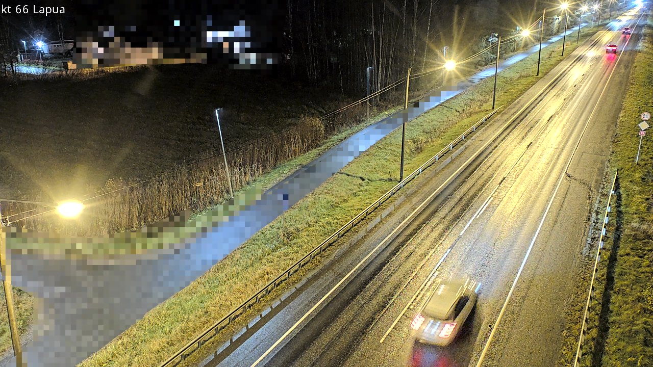 Weather Camera Image Road 66 Lapua, Lapua, Etelä-Pohjanmaa
