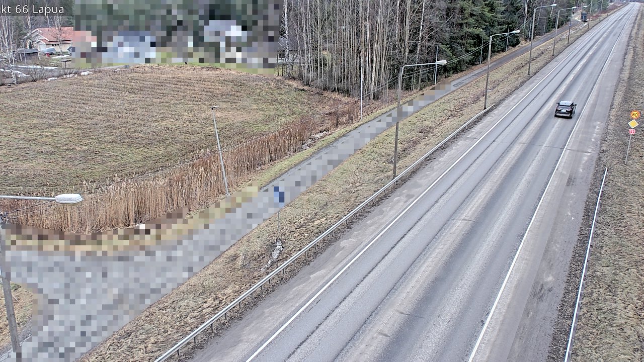 Weather Camera Image Väg 66 Lappo, Lapua, Etelä-Pohjanmaa