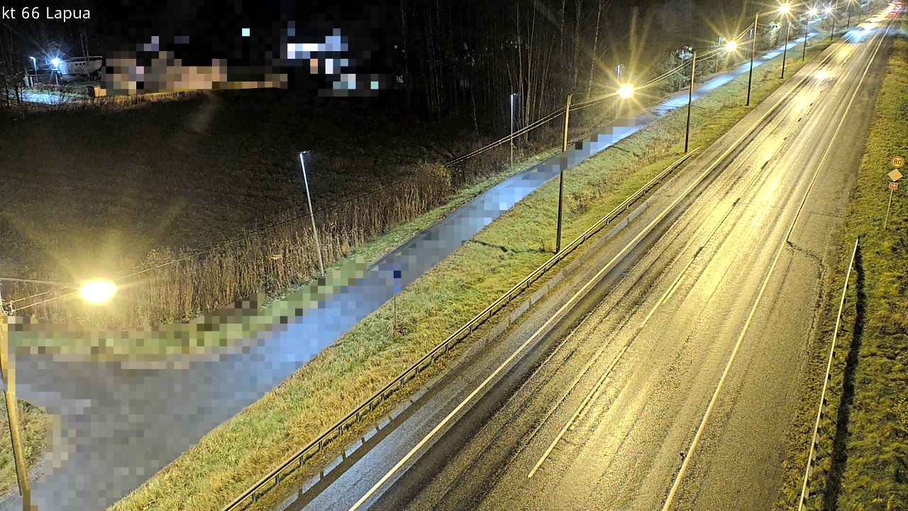 Weather Camera Image Road 66 Lapua, Lapua, Etelä-Pohjanmaa