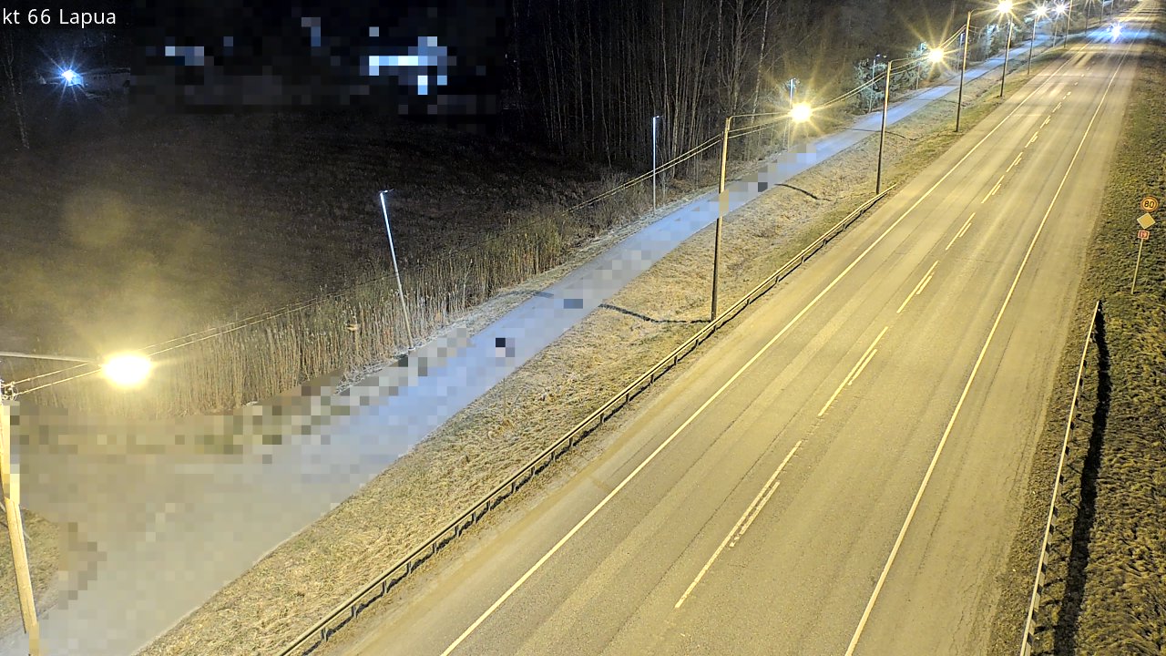 Weather Camera Image Väg 66 Lappo, Lapua, Etelä-Pohjanmaa