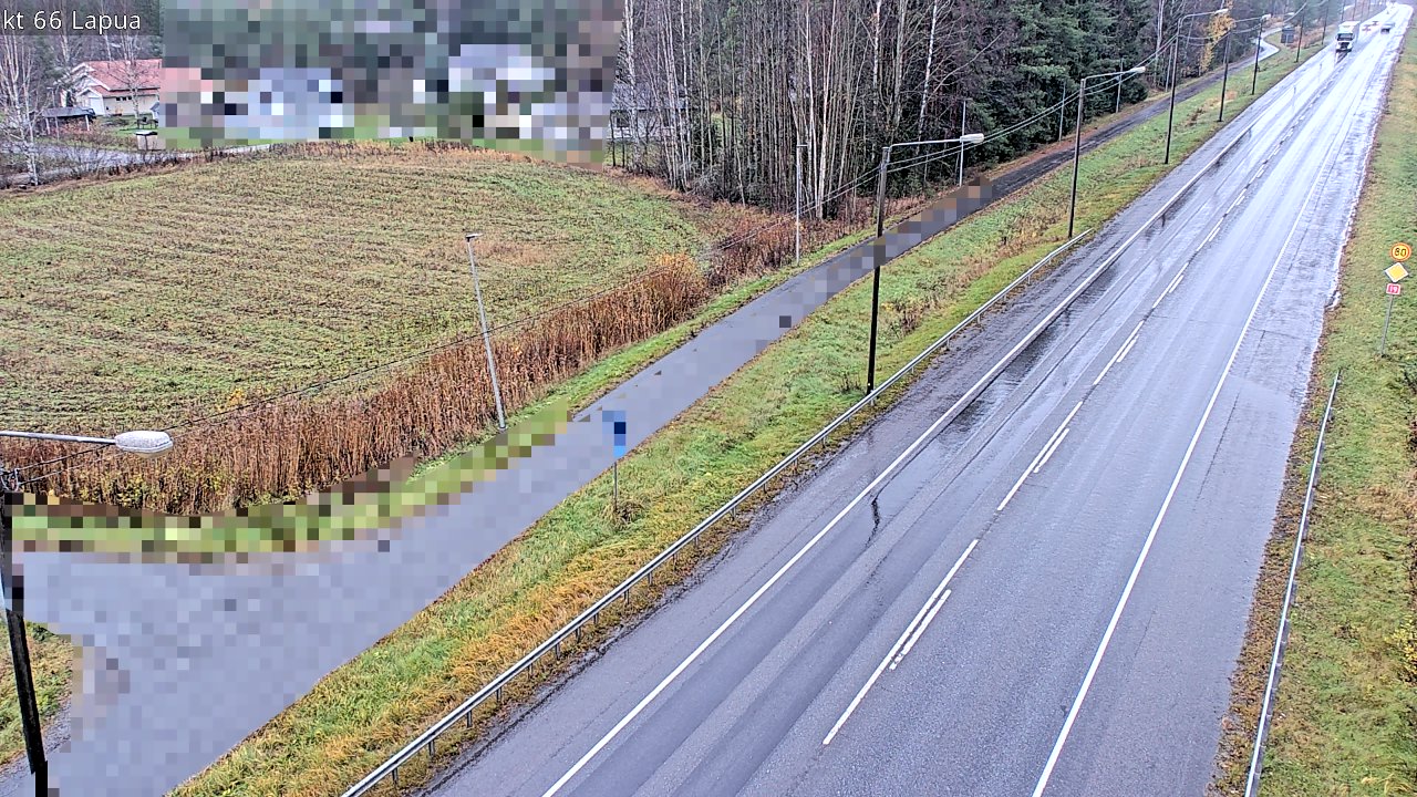 Weather Camera Image Väg 66 Lappo, Lapua, Etelä-Pohjanmaa