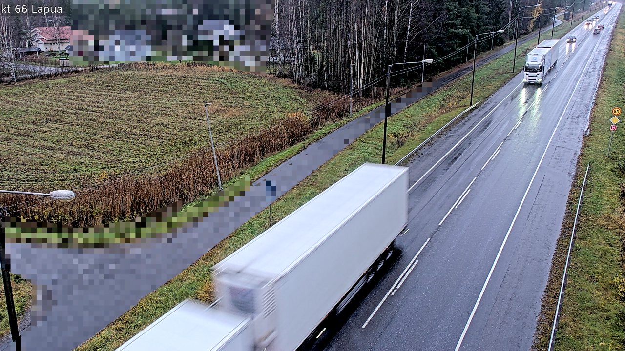 Weather Camera Image Väg 66 Lappo, Lapua, Etelä-Pohjanmaa