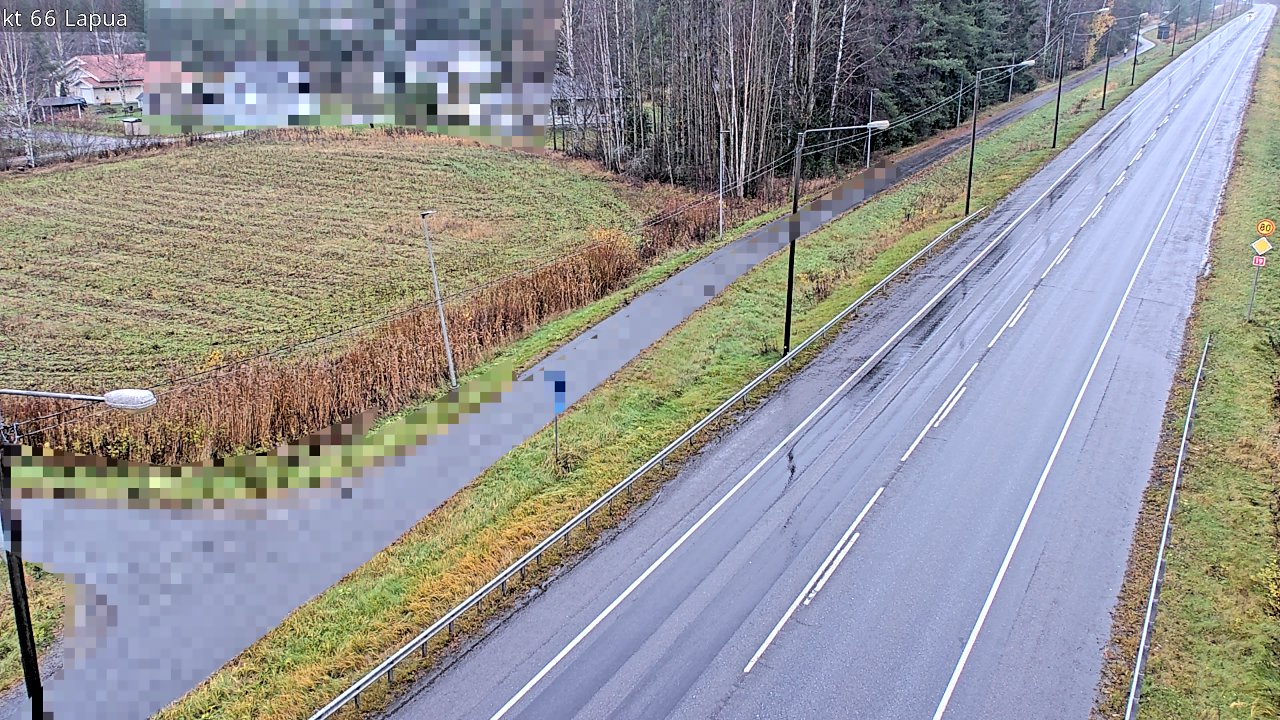 Weather Camera Image Väg 66 Lappo, Lapua, Etelä-Pohjanmaa