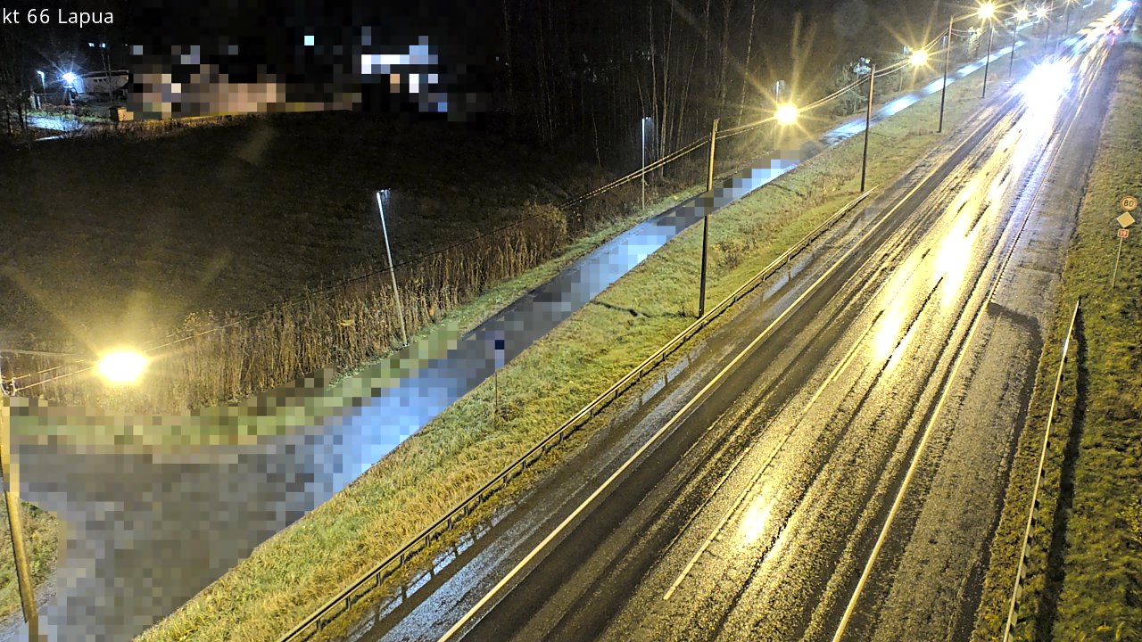 Weather Camera Image Väg 66 Lappo, Lapua, Etelä-Pohjanmaa
