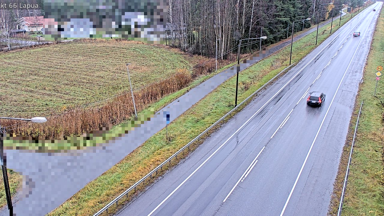 Weather Camera Image Väg 66 Lappo, Lapua, Etelä-Pohjanmaa